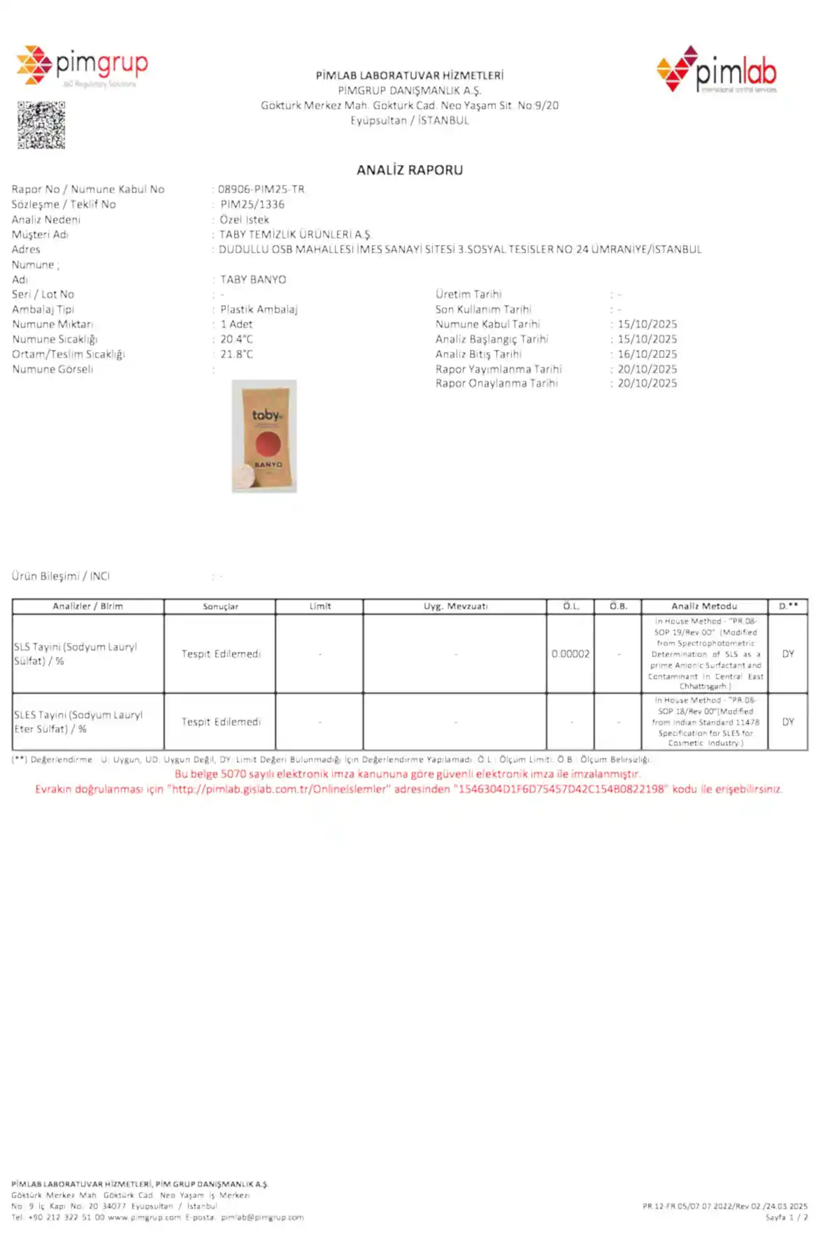 Banyo-SLS-SLES - Kapak