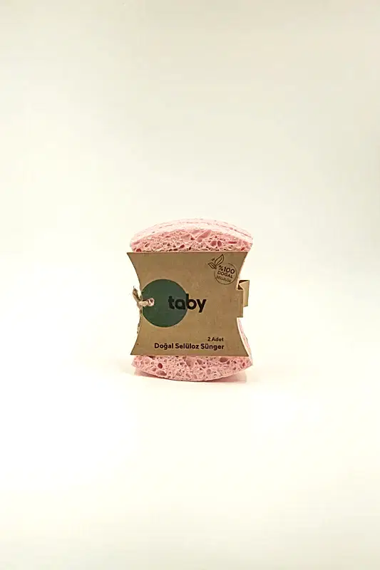 Doğal Selüloz Sünger 2'li