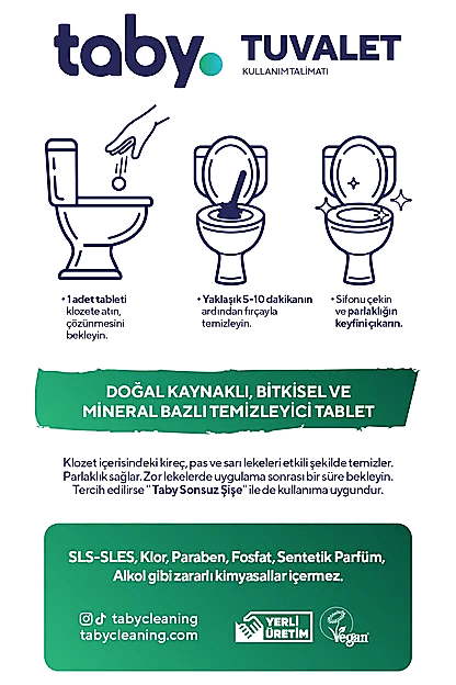 Tuvalet Temizleyici Tablet